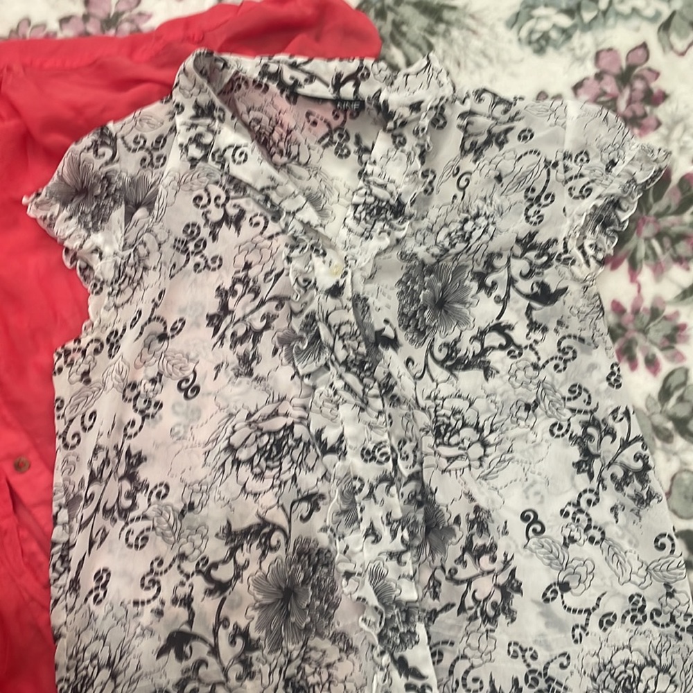 Two work shorts. Button down - Picture 4 of 4